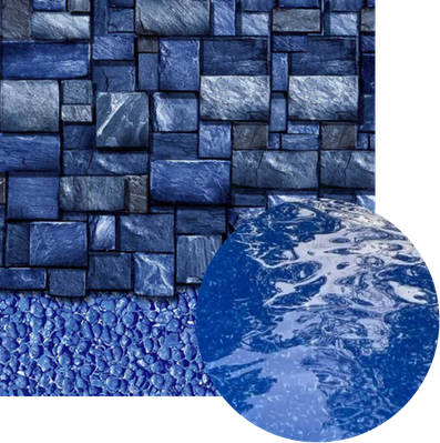 Toile de piscine Blue Slate Streamstone